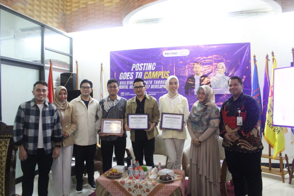 STIKes Bogor Husada Bersama Postinc Media Sukses Selenggarakan Seminar “Building Strength Through Mental Health & Self Development
